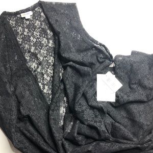 Large LuLaRoe Noir Joy Vest
